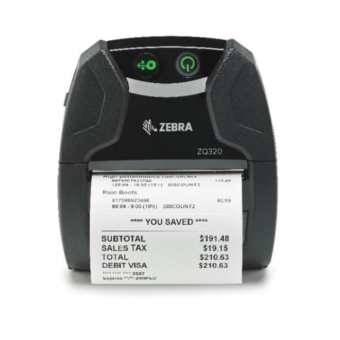 Zebra ZQ320 Outdoor Mobile Printer