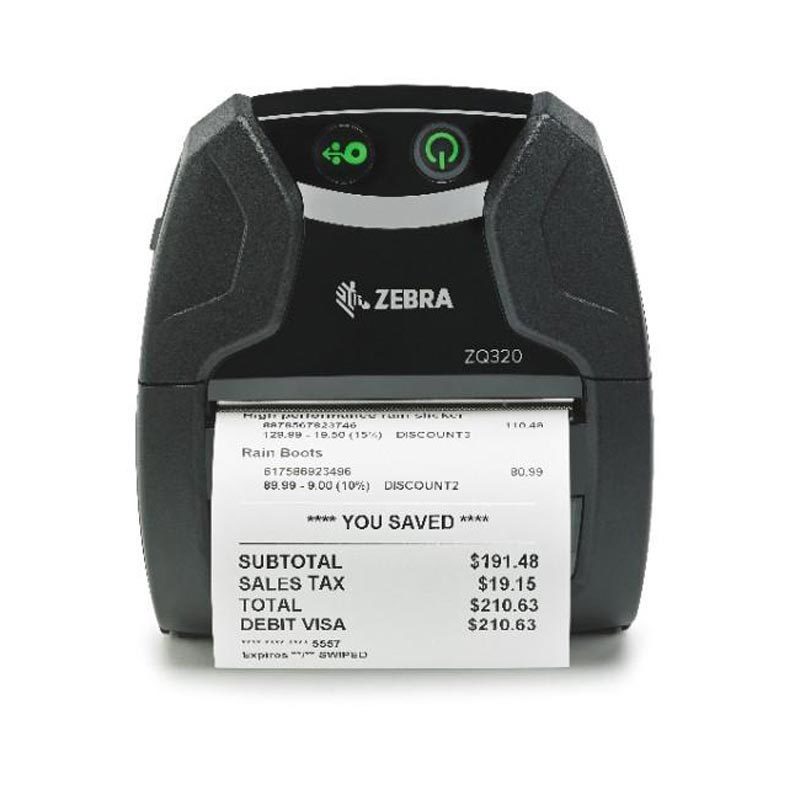 Zebra Zq320 Usb Bluetooth Wlan And Dual Indoor The Labelman Ltd 7976